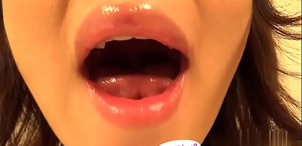  Japanese Asian Tongue Spit Face Nose Licking Sucking Kissing Handjob Fetish - More at fetish-master.net